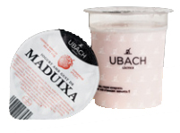 Yogur gusto Fresa Ubach 125 gr., caja de 10