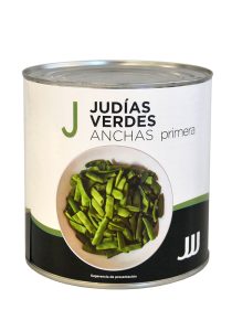 Judías Verdes Planas JJJ, lata 3 kg.