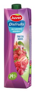 Juver Exótico Frutos Rojos brik 1 litro, caja de 10 Juver Exótico Frutos Rojos brik 1 litro, caja de 10