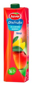 Juver Exótico Mango brik 1 litro, caja de 10 Juver Exótico Mango brik 1 litro, caja de 10