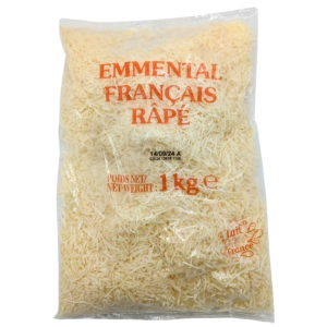Queso Emmental Ken rallado, 1 kg.