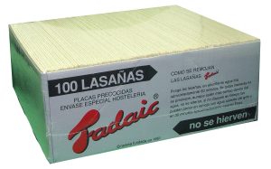 Lasaña Fadaic 100 Placas