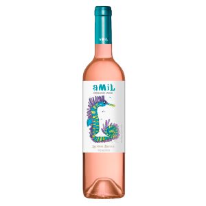 Vino rosado Amil Ecológico, 75 cl.