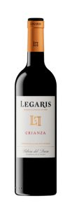 Vino tinto Legaris Crianza D.O. Ribera del Duero, 75 cl.
