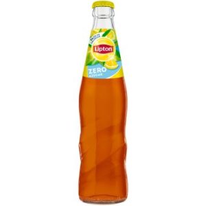 Té con limón Lipton Zero, 350 ml. envase retornable, caja de 24