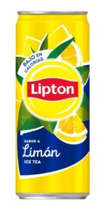 Té Lipton Limón Lata 33 cl., caja de 24