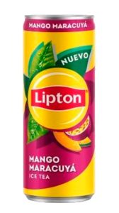 Lipton Mango y Maracuya 33 cl, lata, Pack de 24