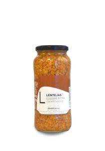 Llenties JJJ Pot Vidre 720 gr., caixa de 12
