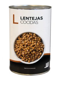 Llenties JJJ, llauna 5 kg.