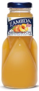 Zumo Lambda Melocotón 20 cl. Cristal Sin Retorno, caja de 24