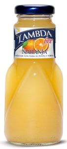 Lambda Naranja 20 cl. Cristal Sin Retorno, caja de 24