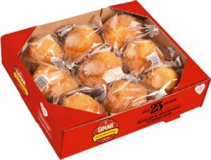 Madalenas Gimar 710 gr., 9 unidades individuals