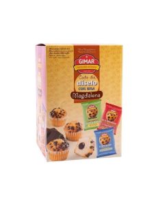Mini Madalenas Chocolate, 1,5 kg. (112 unitades)