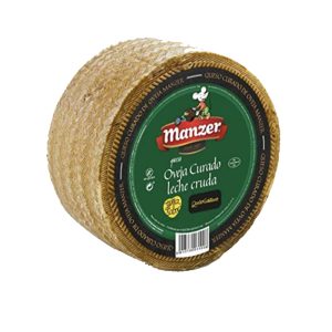 Queso Manzer de Oveja Leche Cruda (pieza entera a peso)