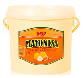 Mayonesa M&F, 3,6 kg.