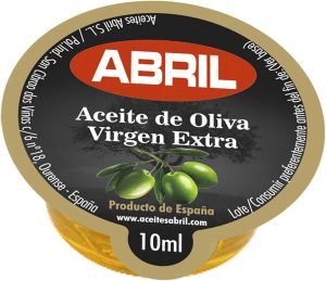 Aceite Virgen Extra Monodosis Abril 10 Ml. Caja de 600