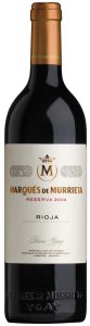 Vino tinto Marqués de Murrieta Reserva, 75 cl.