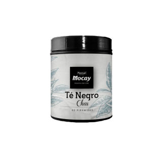 Te Negro Chai Mocay Lata 20 Piramides