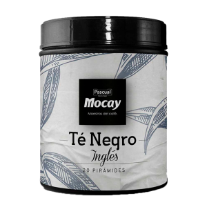 Te Negro Inglés Mocay Lata 20 Piramides