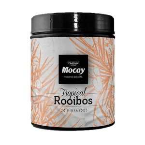 Infusion Rooibos Tropical Mocay Lata 20 Piramides