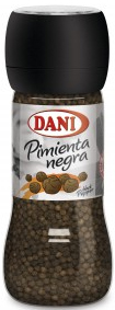 Mega Molinillo de Pimienta Negra Dani en grano, 200 gr.