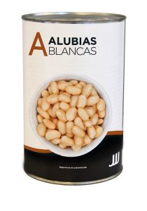 Mongetes Blanques JJJ, llauna 5 kg. Mongetes Blanques JJJ, llauna 5 kg.