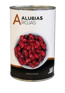 Mongetes Vermelles JJJ, llauna 5 kg. Mongetes Vermelles JJJ, llauna 5 kg.