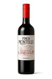 Vino Finca Montells Tinto 3/4 (Tapon de Rosca) Caja de 12