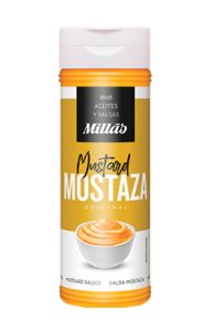 Mostaza Millas 300 gr. Pet, caja de 6