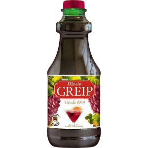 Mosto tinto Greip 1 litro Pet, caja de 12