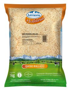 Mozzarel·la Ratllada Asturiana 1 kg.