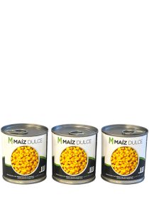 Maiz JJJ, lata 150 gr., pack de 3