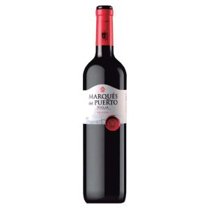 Vino tinto Marqués del Puerto Crianza, 75 cl.