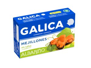 Mejillones Salsa Albariño Galica