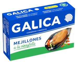 Musclos a la Vinagreta Galica llauna