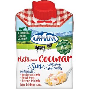 Nata de Cocina Asturiana 20 cl, Caja de 24 Nata de Cocina Asturiana 20 cl, Caja de 24