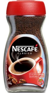 Café Nescafé Descafeinado 100 gr. Bote de Cristal, caja de 12