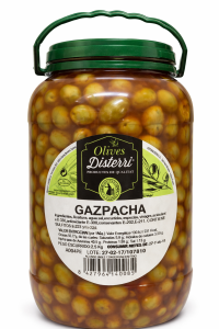 Olives Gaspatxes Disterri, pot de plàstic 4 kg.