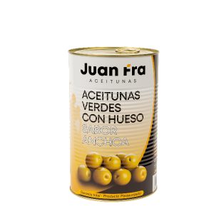 Olives Mançanilla Juanfra, llauna 2,5 kg.
