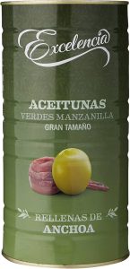 Aceitunas Rellenas Excelencia, 2 kg.
