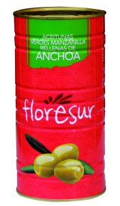 Aceitunas Rellenas Floresur, 2 kg.