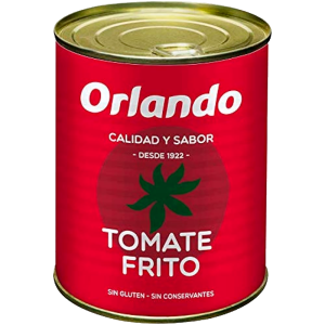 Tomate Frito lata Orlando, 1 kg.