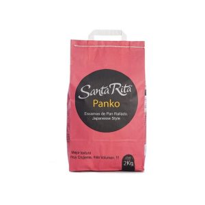Escamas de pan para rebozar Panko Santa Rita Rallada, 2 kg.