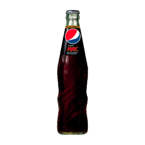 Pepsi Max Sin Cafeina 350 cc envase retornable vidrio, caja de 24