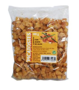 Crostons Fregits en oli d'oliva, 400 gr.