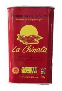 Pimentón de la Vera Picante La Chinata, lata 750 gr.