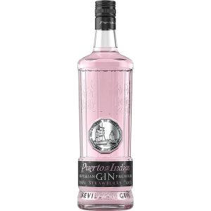 Ginebra Puerto de Indias Fresa, 70 cl.
