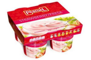 Yogur Pascual Fresa 125 gr., pack de 4