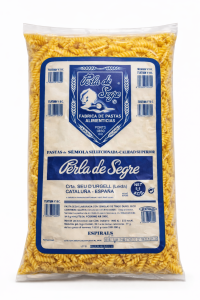 Pasta espirales Perla de Segre, 5 kg.