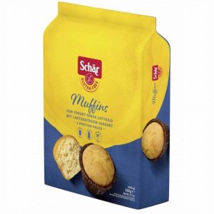 Muffins Schar Sin Gluten, 4 unidades de 65 gr.